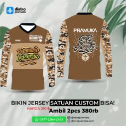 Jersey Pramuka Indonesia Kreatif