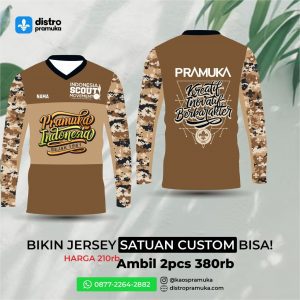 Jersey Pramuka Indonesia Kreatif