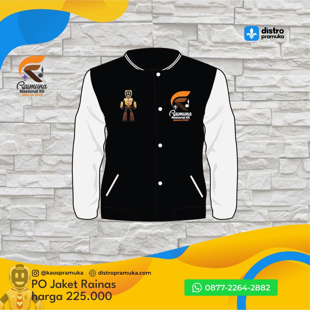 PO Jaket Rainas
